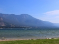 Watching Columbia Lake Kite and Wind Surfing Action Viewed from the Beach 2015 08 23 IMG_2009