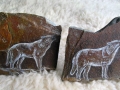 HOWLING TO THE THE MOON - Wolves 9 and 10 Pair, IMG 156-5656